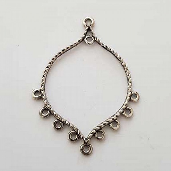 Breloque Divers N&deg;044 Connecteur Argent