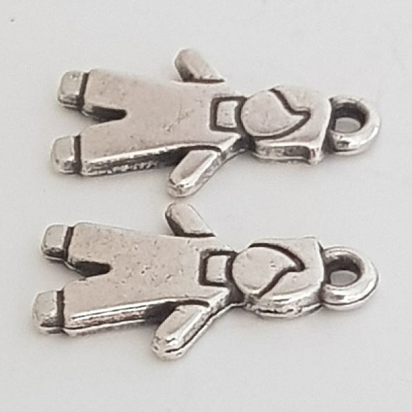 Barneanheng N&deg;29-01 Zamak (S&oslash;lvbelagt)