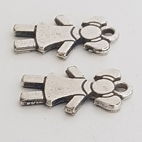 Barneanheng N&deg;29-02 Zamak (S&oslash;lvbelagt)