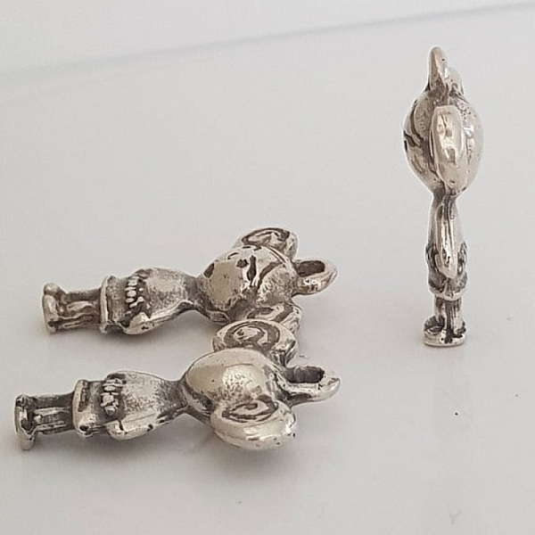 Barneanheng N&deg;30 Zamak (S&oslash;lvbelagt)