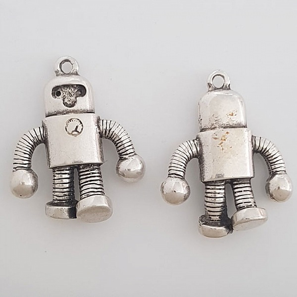 Barneanheng N&deg;43 Zamak (S&oslash;lvbelagt)