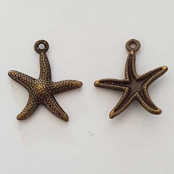 Breloque Etoile De Mer N&deg;06 Bronze
