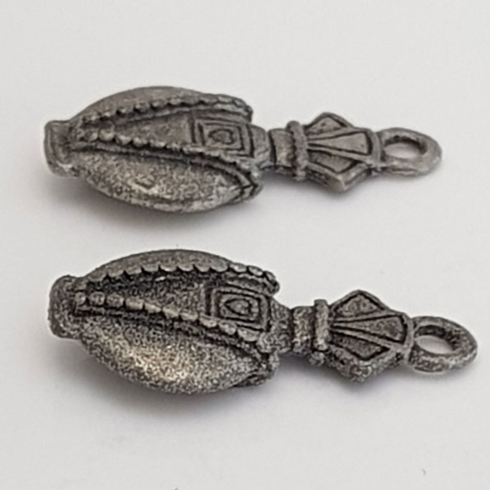 Charm Parfymeflaske N°02 Silver Matte