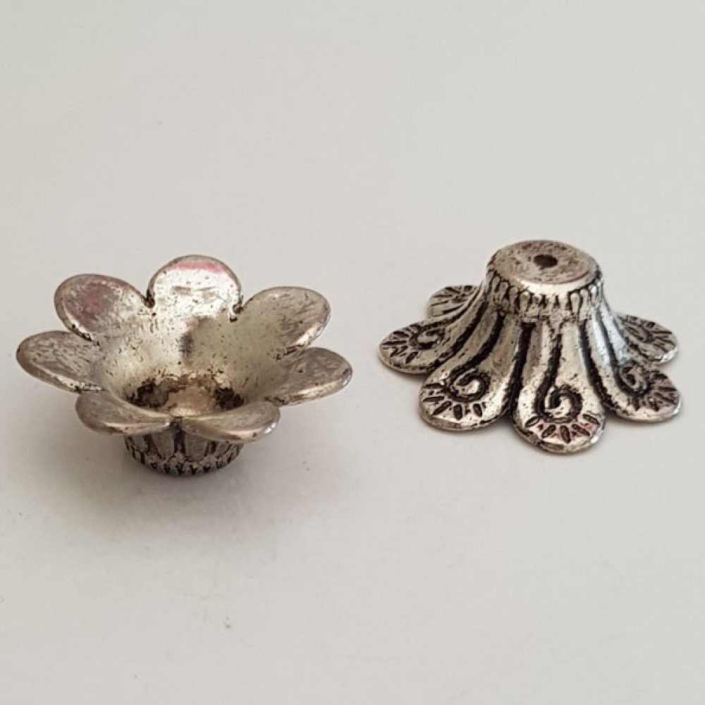 CCB Flower charm N°003 Sølv