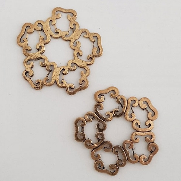 Flower Charm Metal N&deg;022