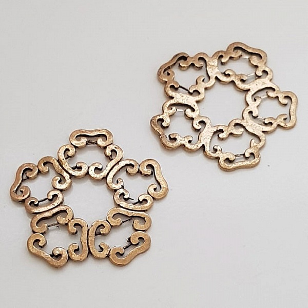 Flower Charm Metal N&deg;022