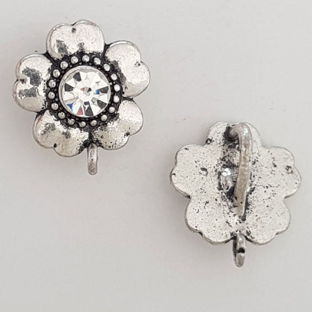 Blomsteranheng Metall N°063 Sølv