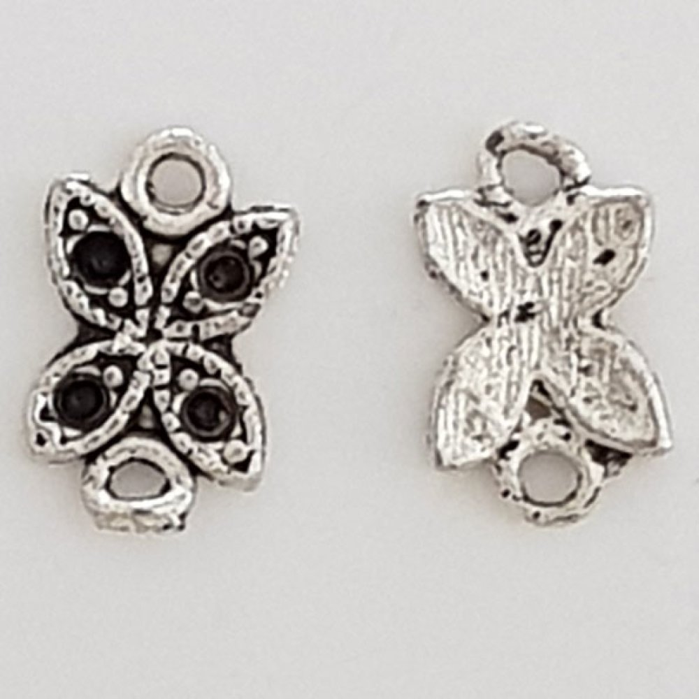 Blomsteranheng Metall N°081 Sølv