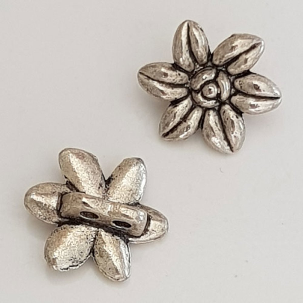 Blomsteranheng Metall N°083 Sølv