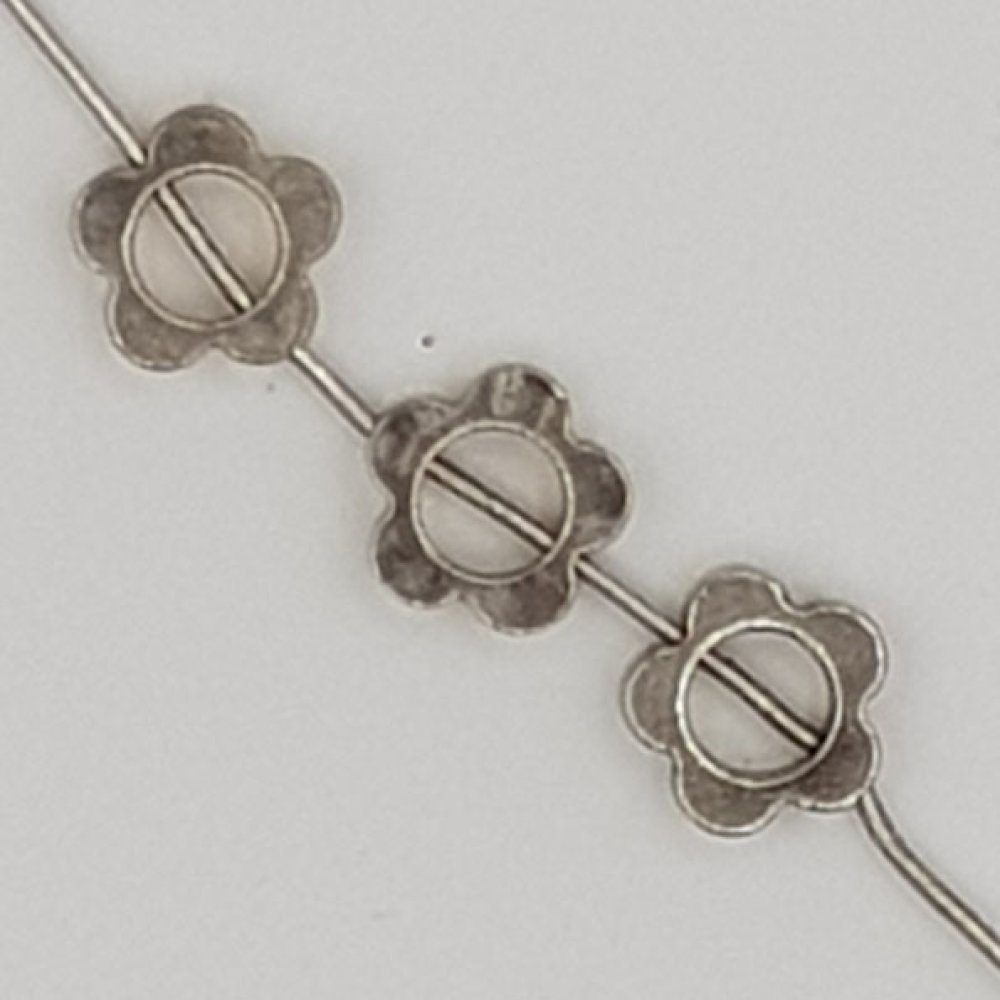 Blomsteranheng Metall N°033-02 Sølv