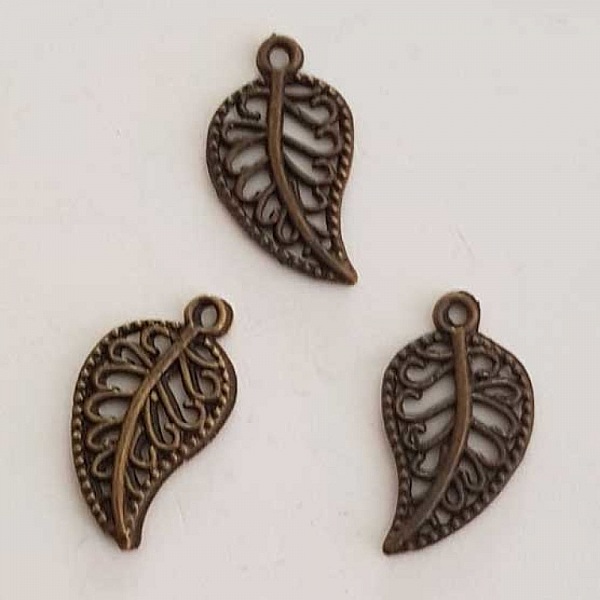 Breloque Fleur M&eacute;tal N&deg;152