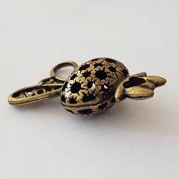 Breloque Lapin N&deg;04 Bronze