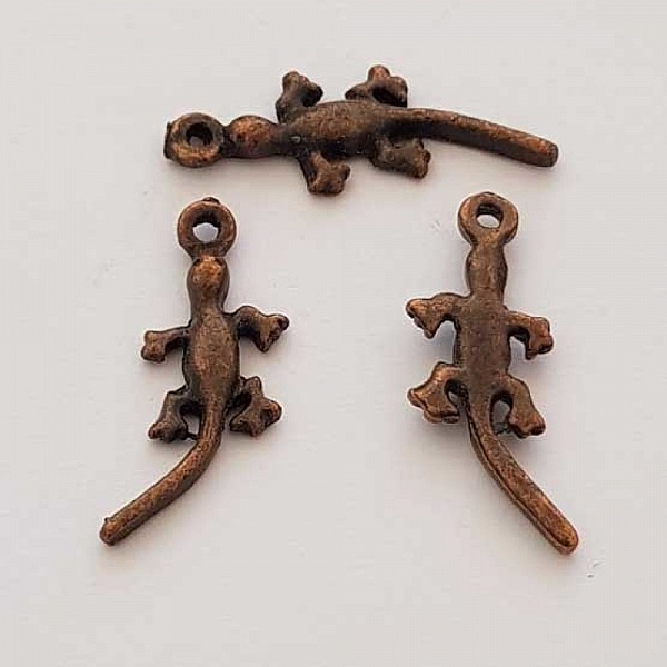 Breloque L&eacute;zard N&deg;04 Cuivre