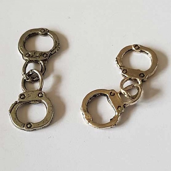 Breloque Menotte 02 Argent