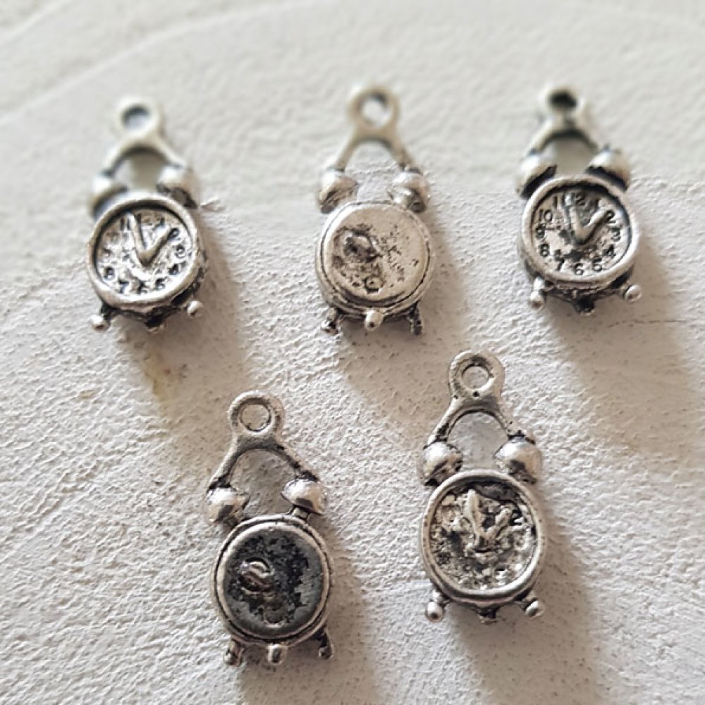 Charm Clockwork N°07 Sølv