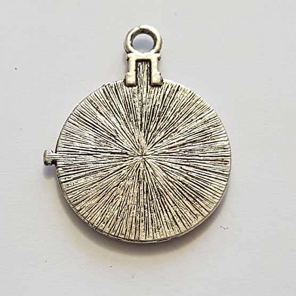 Breloque M&eacute;canisme Horloge N&deg;18 Argent