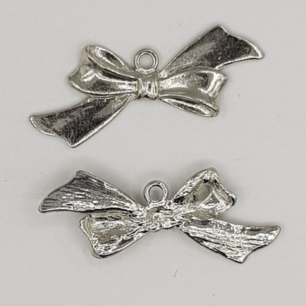 Sølv slips charm N°18 sølv metall slips charm