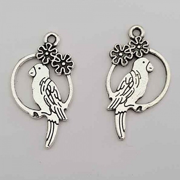 Fugle amulett N&deg;01 x 4