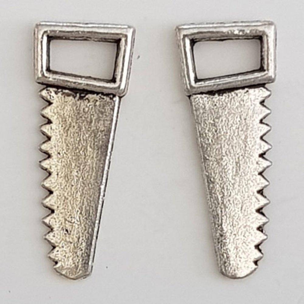Charm Tool Saw N°02 Sølv