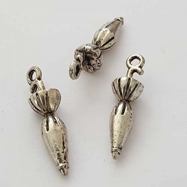 Breloque Parapluie N&deg;07 Argent