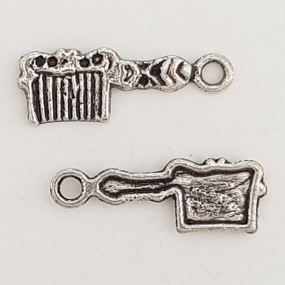 Hårkam amulett N°04-01 Sølv