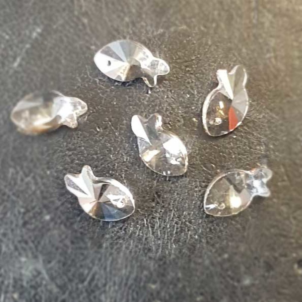 Anheng i fasettert glassfisk N°01-01