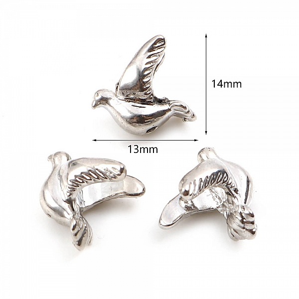 Perlefugl Charm N&deg;03 S&oslash;lv