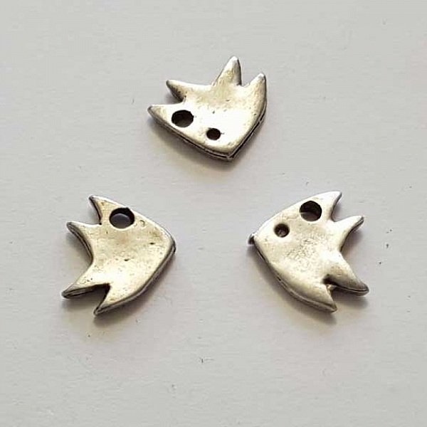 Breloque Poisson N&deg;05 Argent