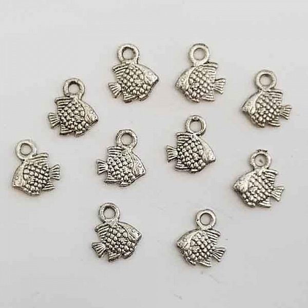 Fish charm N&deg;02 X 10