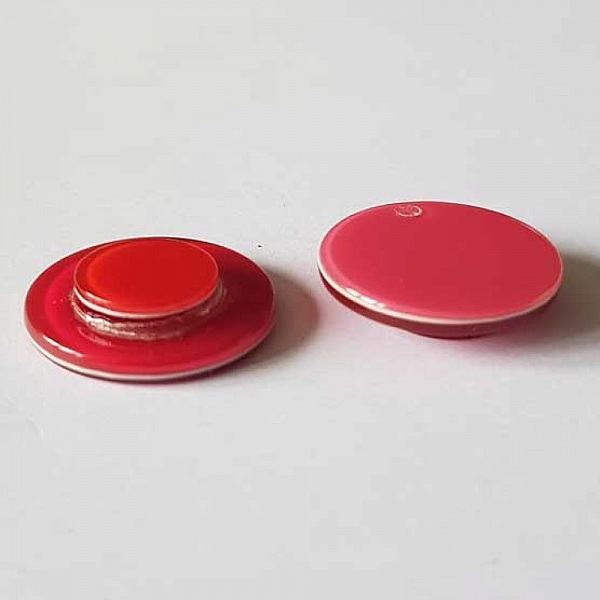 Breloque Ronde 18 mm 06 Bi Couleur