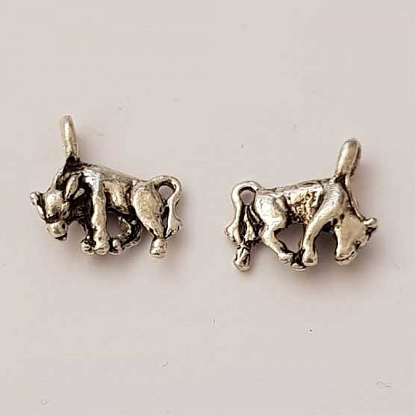 Stjernetegn charm Taurus Silver Metal N&deg;01
