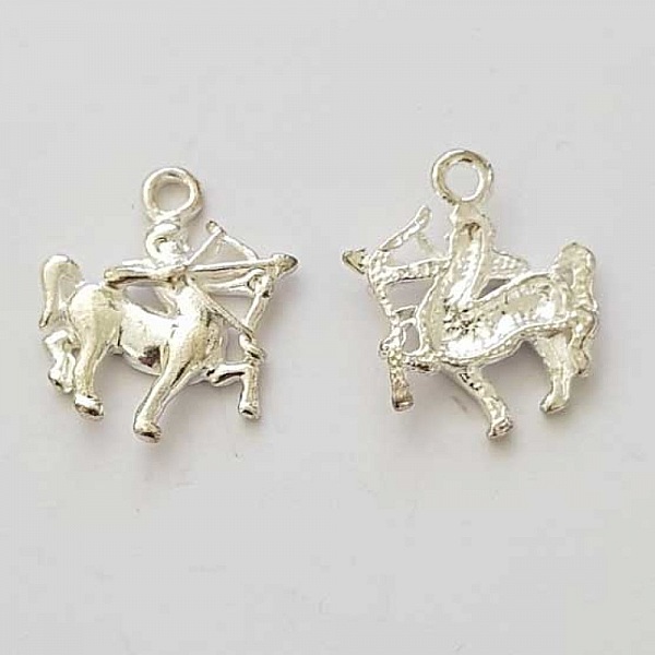 Stjernetegn amulett Skytten S&oslash;lv Metall N&deg;05