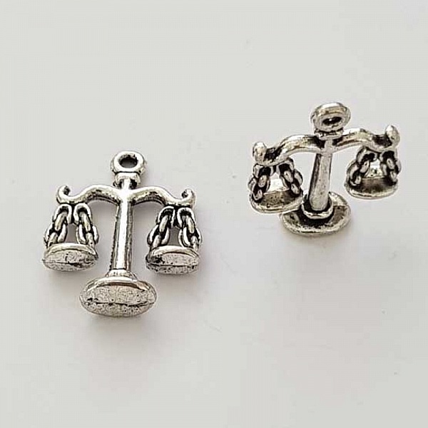Stjernetegn charm Libra Silver Metal N&deg;06