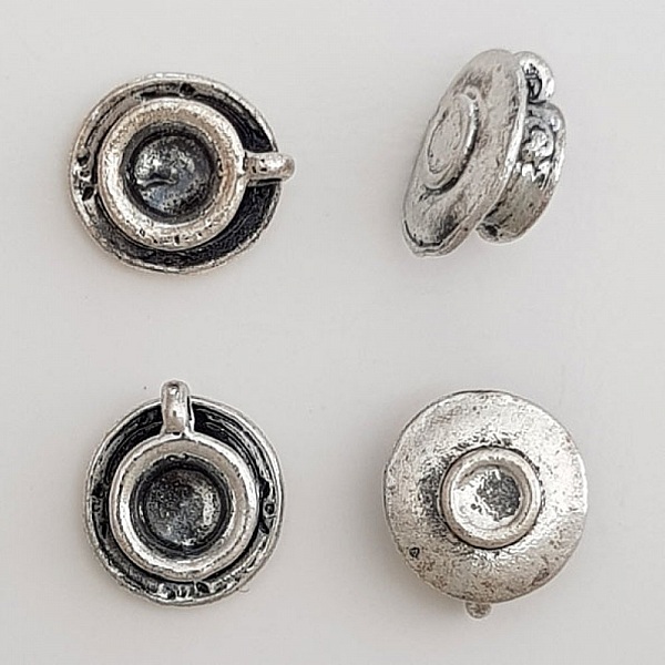 Charm kopp og tallerken N&deg;01 kj&oslash;kken S&oslash;lv