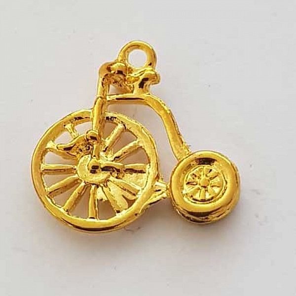 Breloque V&eacute;lo N&deg;02 Dor&eacute;