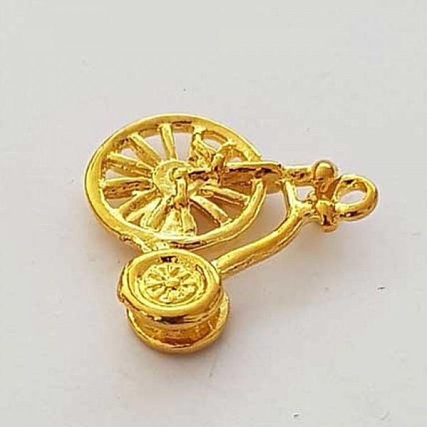 Breloque V&eacute;lo N&deg;02 Dor&eacute;