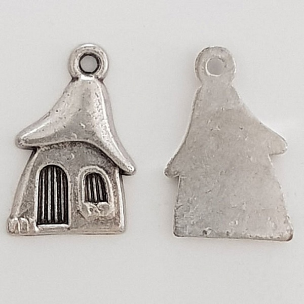 Breloque p&egrave;re no&euml;l N&deg;06 Argent Maison