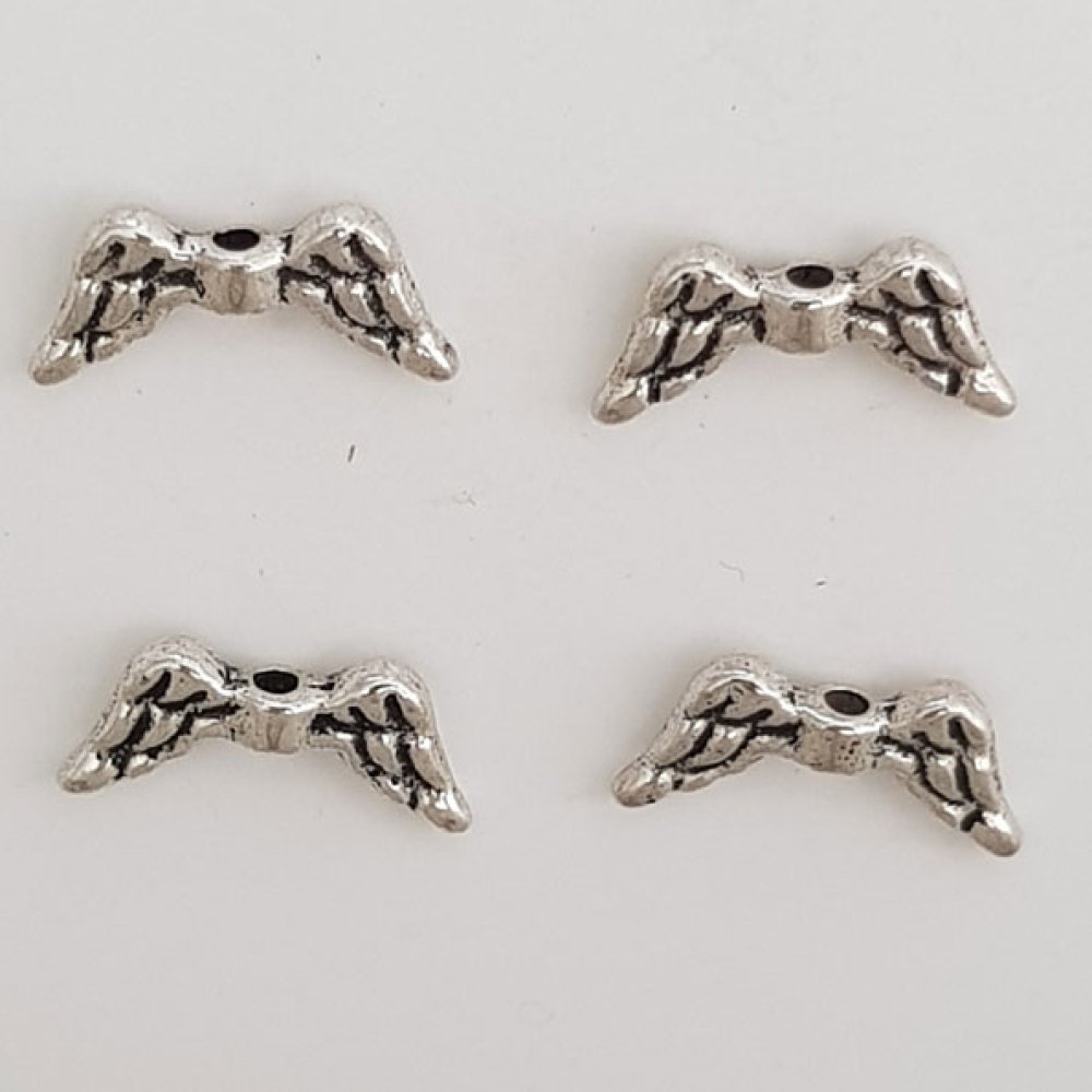 Wings Charms N°03 Sølv