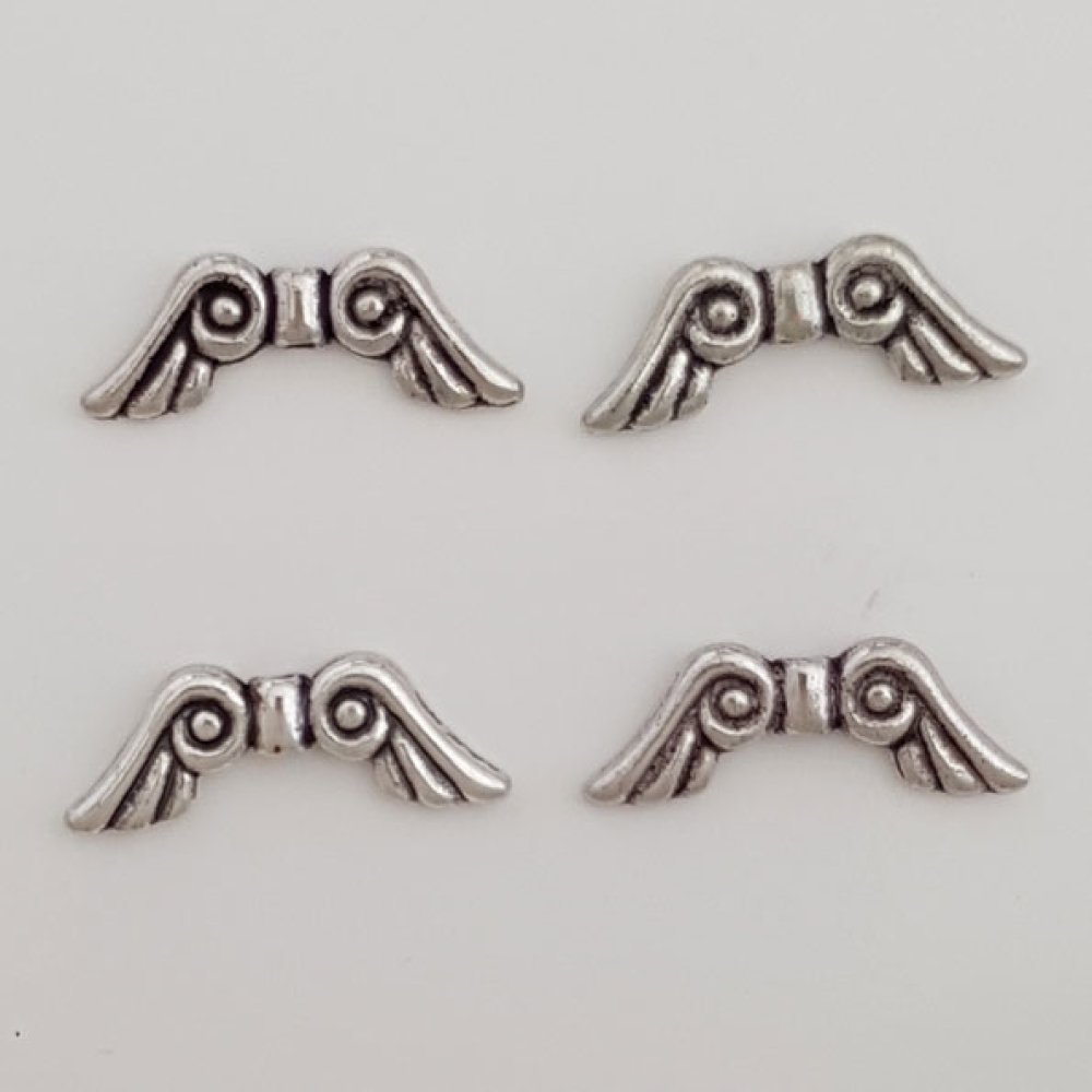 Wings Charms N°04 Sølv