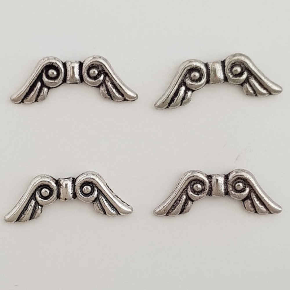 Wings Charms N°04 Sølv