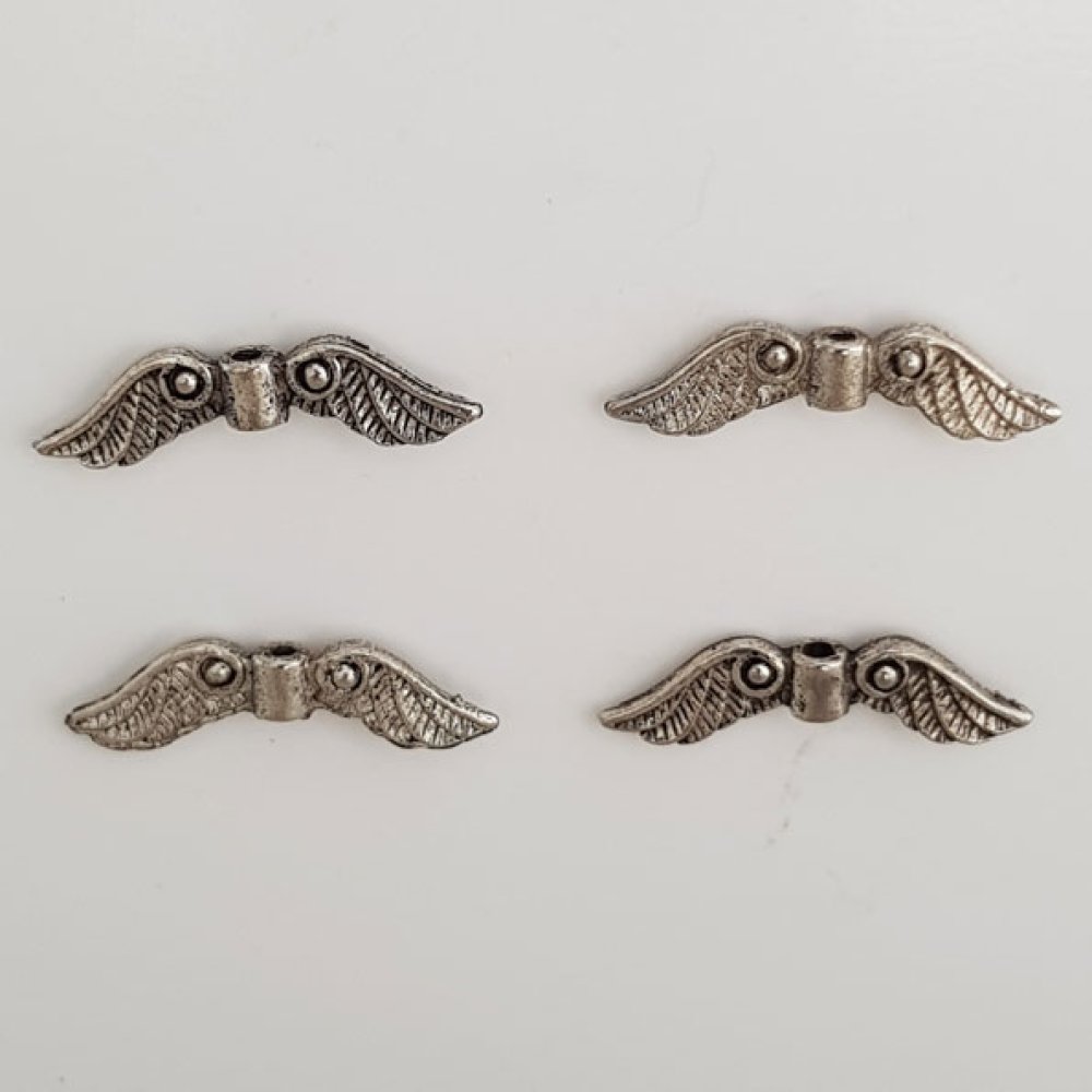 Wings Charms N°05 Sølv