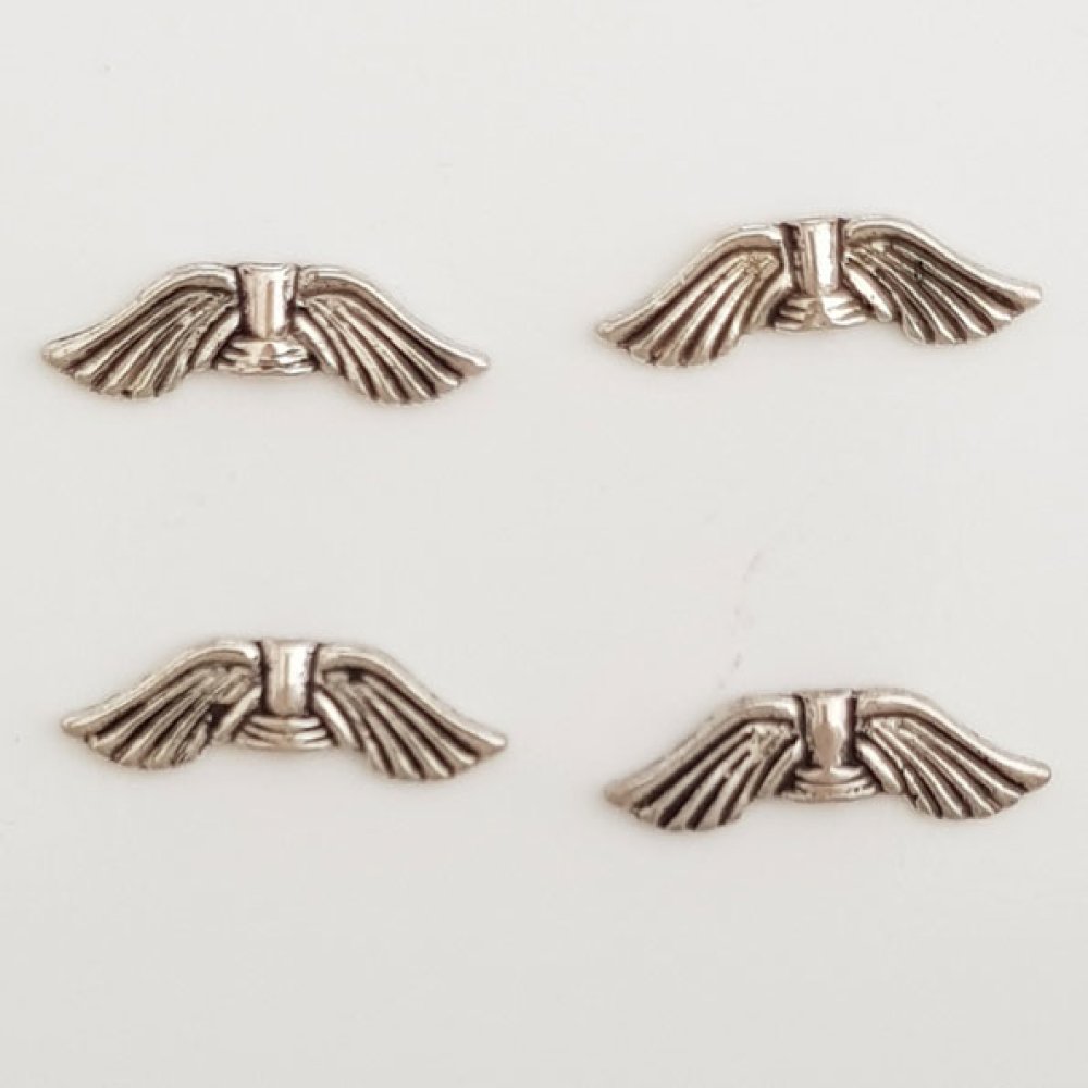 Wings Charms N°06 Sølv