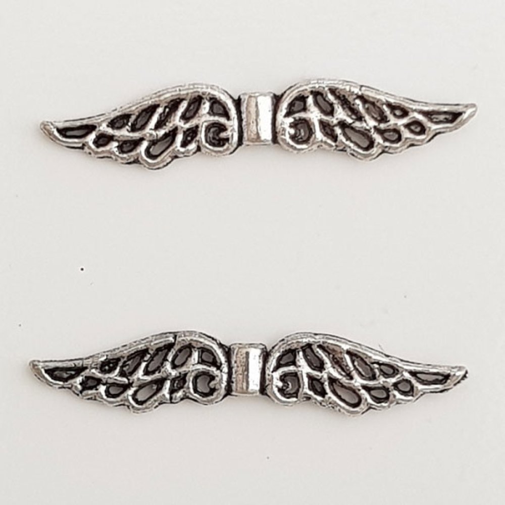 Wings Charms N°08 Sølv
