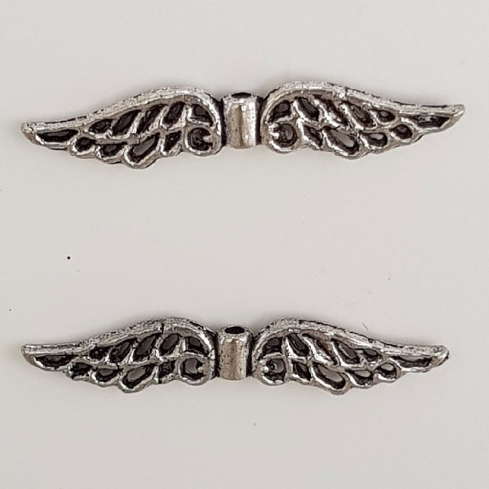 Wings Charms N°08 Sølv
