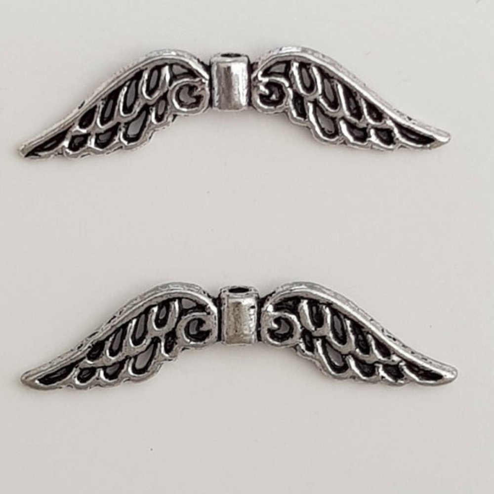 Wings Charms N°09 Sølv