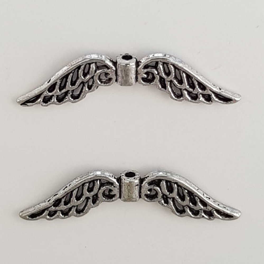 Wings Charms N°09 Sølv