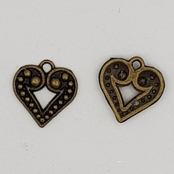 Hjerteanheng nr. 12 Bronse