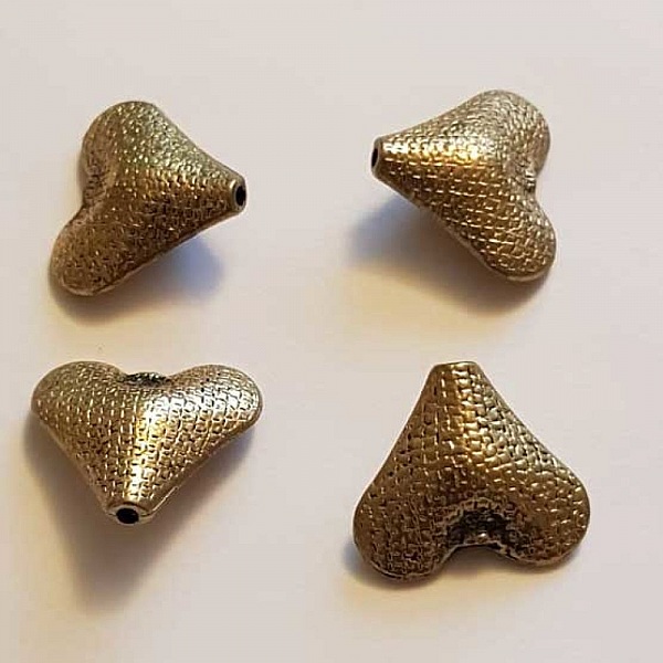 Breloques C&oelig;ur N&deg;44 Dor&eacute;