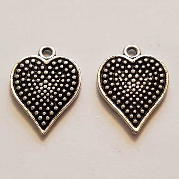 Breloques C&oelig;ur N&deg;61 Argent