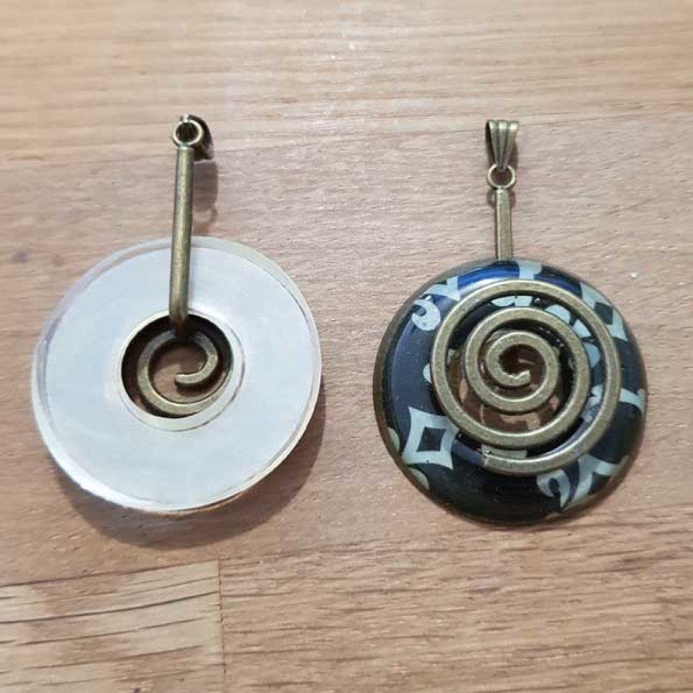 GM spiralbrakett i bronse